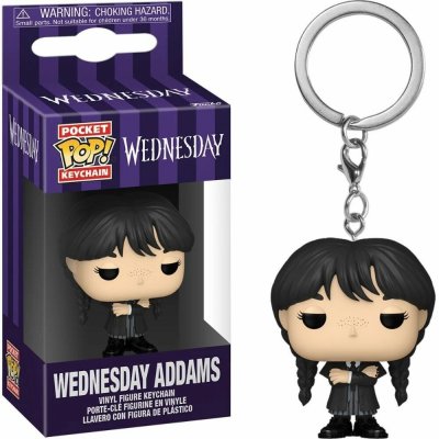 Funko POP Keychain Wednesday Wednesday Addams – Zboží Dáma