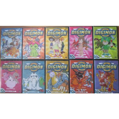 Kolekce Digimon monsters - 10 DVD – Zbozi.Blesk.cz