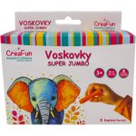 CreaFun voskovky super jumbo 8 barev – Hledejceny.cz