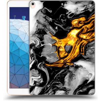 Picasee silikonový černý obal pro Apple iPad Air 10.5" 2019 3.gen Black Gold 2 – Zboží Mobilmania