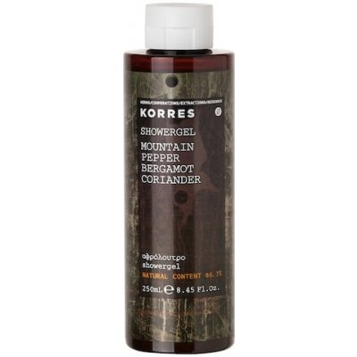 Korres Mountain Pepper pánský sprchový gel 250 ml