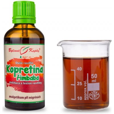Bylinné kapky Kopretina řimbaba tinktura Duše rostlin 50 ml – Hledejceny.cz