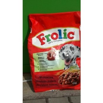 Frolic s hovězím masem 4 kg