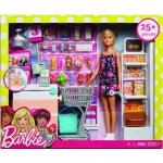 Mattel Barbie herní set supermarket – Zboží Dáma