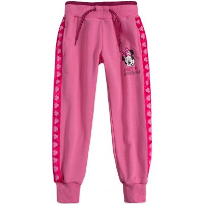 Disney dívčí tepláky MINNIE GET MOVING světle růžové – Zboží Dáma