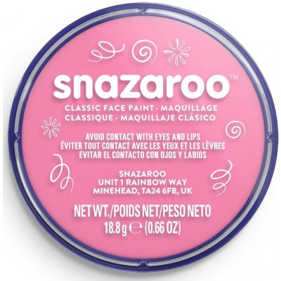 Snazaroo barva na obličej 18 ml Růžová světlá Pale Pink – Zboží Dáma