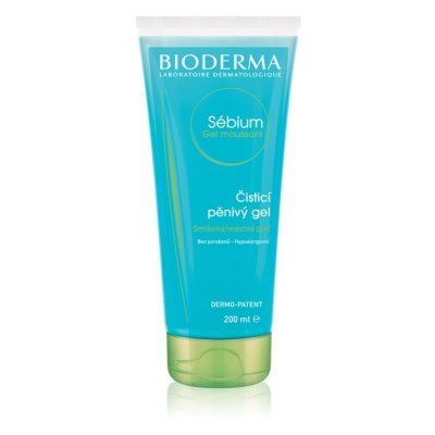 Bioderma Sébium Gel Moussant čistící gel na akné tuba 200 ml – Sleviste.cz