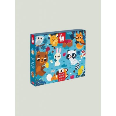 Janod dotykové Lesní zvířátka 20 dílků – Zboží Dáma