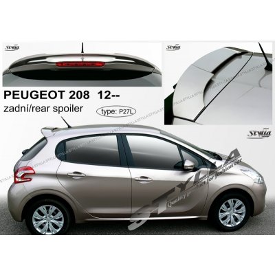 Peugeot 208 I 12 - 19 Střešní spoiler - stříška – Hledejceny.cz