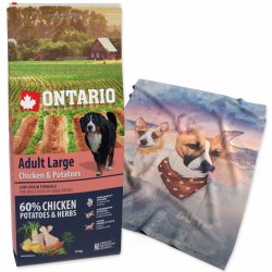 Ontario Adult Large Chicken & Potatoes 12 kg