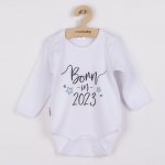 New Baby Body s potiskem Born in 2024 – Zboží Mobilmania