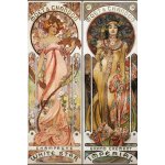 Plakát, Obraz - Moet & Chandon, Alfons Mucha, 61 × 91.5 cm – Hledejceny.cz