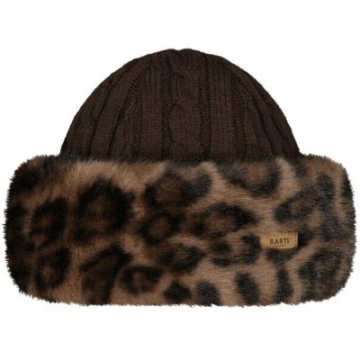 Barts FUR CABLE BANDHAT Print Brown – Hledejceny.cz