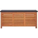 Vidaxl 117 x 50 x 55 cm masivní eukalyptové dřevo 47285 HangarStore – Zboží Dáma