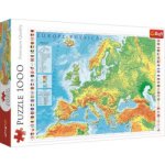 Trefl Mapa Evropy 10605 1000 dílků – Zbozi.Blesk.cz