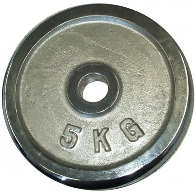 KUBIsport Kotouč chrom 5 kg 30 mm – Zboží Mobilmania