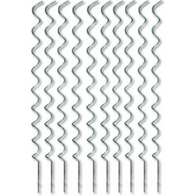 Spirálová tyč k rajčatům pozink. 160cm x 7mm - EXTRA vroubkovaná - 10ks – Zboží Mobilmania