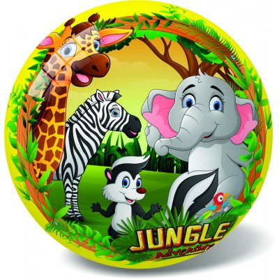 Míč zvířátka z jungle 23 cm – Zboží Mobilmania
