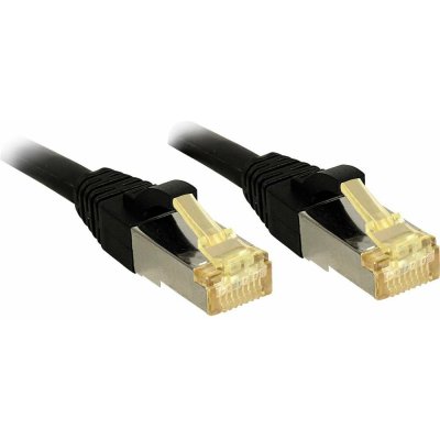 Lindy 47311 RJ45, CAT 6a (surový CAT 7), S/FTP, 5m, černý – Zboží Živě