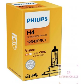 Philips Vision 12342PRC1 H4 P43t-38 12V 60/55W