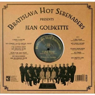 Bratislava Hot Serenaders - Present Jean GOLDKEFFE LP - LP – Zboží Mobilmania