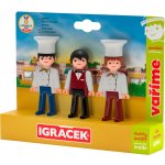 EFKO Igráček TRIO Vaříme Kuchař kuchařka číšník – Zboží Dáma