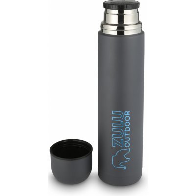 Zulu Termoska Vacuum Flask šedá modrá 1 l – Zboží Mobilmania
