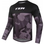 Motokrosový dres TXR Camo šedý | Zboží Auto