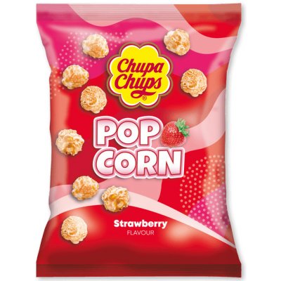 Chupa Chups Jahoda popcorn 90 g – Zboží Dáma