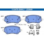 ATE 13.0470-2649.2 Sada brzdových destiček, kotoučová brzda (13.0470-2649.2) | Zboží Auto