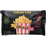 Cinema Time Mikrovlnný popcorn Premium šunka a sýr 90 g – Sleviste.cz