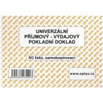 Optys 1322 Univerzální pokladní doklad A6 50 listů samopropisovací – Zboží Živě