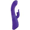 Vibrátor Adam & Eve Eve's Posh Thrusting Warming Rabbit Purple