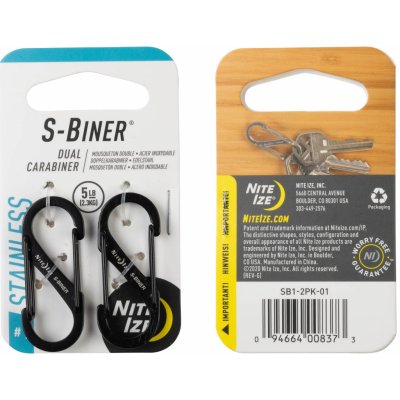 Nite Ize S-Biner 2-pack – Zboží Dáma Nite Ize S-Biner 2-pack – Zboží Dáma
