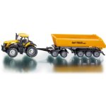 Siku 1858 Traktor FASTRAC JCB 8250 a návěs kontejnerový HALF TRAXX 1:87 – Zbozi.Blesk.cz