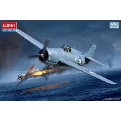 Academy 12355 USN F4Fv4 Wildcat Battle of Midway 1:48 – Hledejceny.cz