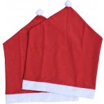 Home Styling Collection Potah na židli čepice Santa 60 cm 2 kusy červená – Hledejceny.cz