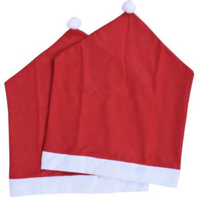 Home Styling Collection Potah na židli čepice Santa 60 cm 2 kusy červená – Hledejceny.cz