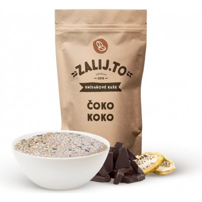 ZalijTo Ovesná kaše Čoko-koko 1 kg – Zboží Mobilmania