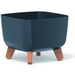 PROSPERPLAST Květináč GRACIA SQUARE 39 x 39 x 27cm antracit – Zboží Mobilmania