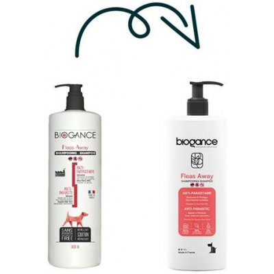 Biogance šampon Fleas away dog antiparazitní 1 l – Hledejceny.cz