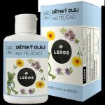 LEROS BIO DĚTSKÝ OLEJ NA TELÍČKO s mateřídouškou a měsíčkem 100 ml – Zboží Dáma