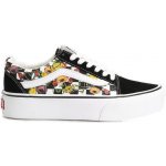 Vans Old Skool Platform Poppy Checkerboard black – Hledejceny.cz