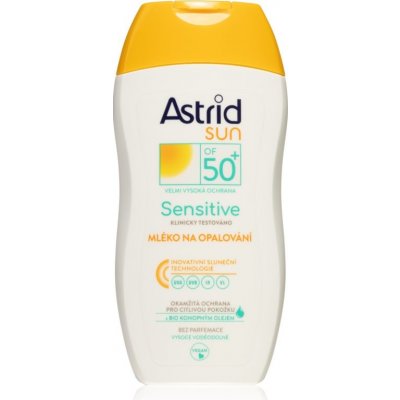 Astrid Sun Sensitive mléko na opalování SPF50+ 150 ml – Zbozi.Blesk.cz