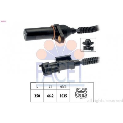 Snímač, počet otáček FACET 9.0571 (90571) – Hledejceny.cz