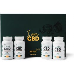 I am CBD Saver box 4 x Full Spectrum CBD kapsle 30 ks