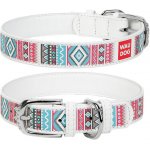 Waudog Obojek kožený Ethno – Zboží Mobilmania