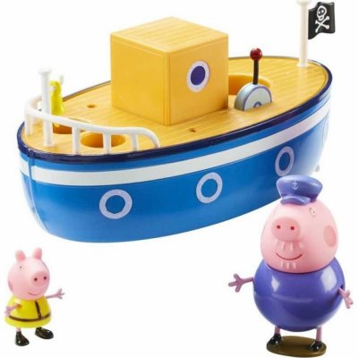 TM Toys Peppa Pig Loď a 2 figurky – Zboží Mobilmania