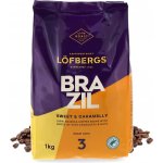 LÖFBERGS BRAZIL ARABICA 100% zrnková 1 kg – Hledejceny.cz