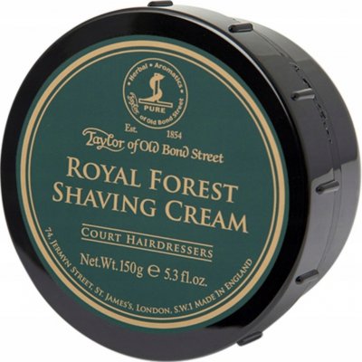 Taylor of Old Bond Street Royal Forest krém na holení 150 g – Hledejceny.cz